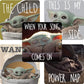 SmileMakers Star Wars The Mandalorian: The Child Stickers - Prizes and Giveaways - 100 per Pack