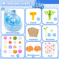 cosone Arts and Crafts Kits for Kids Age 3-12, Fabric Flower Bouquets Toys, DIY Craft Kits Toys for Kids, Ideal Gifts for Presch