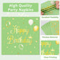 Qyeahkj 100 Pcs 21St Birthday Plates And Napkins Party Supplies Sage Green 21St Birthday Decor Happy 21St Years Old Olive Green
