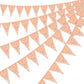 Ctosree 5 Pcs 49 Ft Western Party Decorations Bandana Pennant Banner Wild West Pennant Flags Rodeo Triangle Banner for Western C