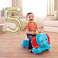 40 Inch Giant White Gold Number 5 Balloon, Helium Mylar Foil Number Balloons For Birthday Party, Birthday Decorations For Kids,