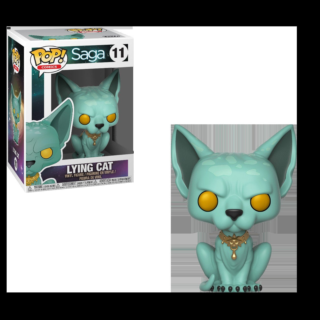 Funko Pop! Comics: Saga - Lying Cat Collectible Figure