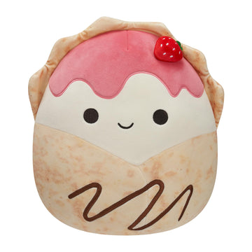 Squishmallows Original 12-Inch Plush Gasten Strawberry Crepe - Soft Polyester Toy, Model SQCR06883