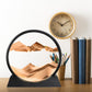 Winthfure Moving Sand Art Picture-3D Deep Sea Sandscape In Round Glass Flowing Sand Frame, Kid'S Large Desktop Dynamic Art Toys,