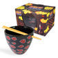 JUST FUNKY Naruto Ichiraku Ramen Bowl - 20oz Ceramic, Multicolor, Model NARU-BWL-22893