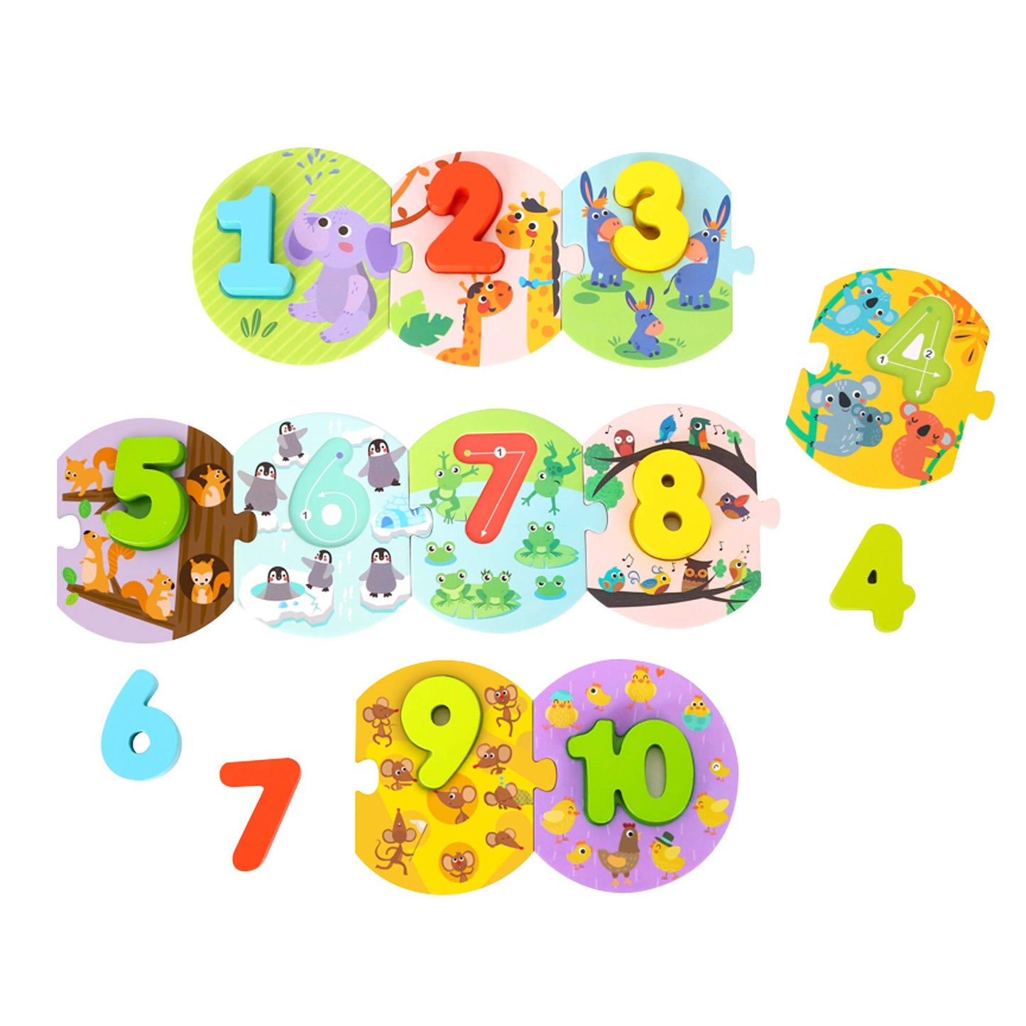 Learning Curve 123 Number Jigsaw Puzzle