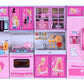 Jet Roy 4 Door Dream House Kitchen Set Light & Sound for Kids  Multi Color