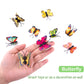 Tuparka 49 Pcs Plastic Insect Figure Toys Assorted,Lifelike Insects Model Gag Toys For Children Favors School Educational, Party