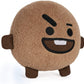 Gund Line Friends Bt21 Shooky Plush Stuffed Animal, 6'