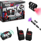 Spyx / Secret Agent Comms Kit - Includes Spy Toy Walkie-Talkie Pair / Micro Spy Scope / Invisible Ink Pen / Secret Voice Disguiser. 4 Communication & Surveillance Tools For Spy Kids