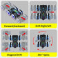 SYOZAC Upgraged Gesture Sensing RC Stunt Car with Lights & Music, Hand Gesture Remote Control Car Toy with 360 Spins Gesture RC