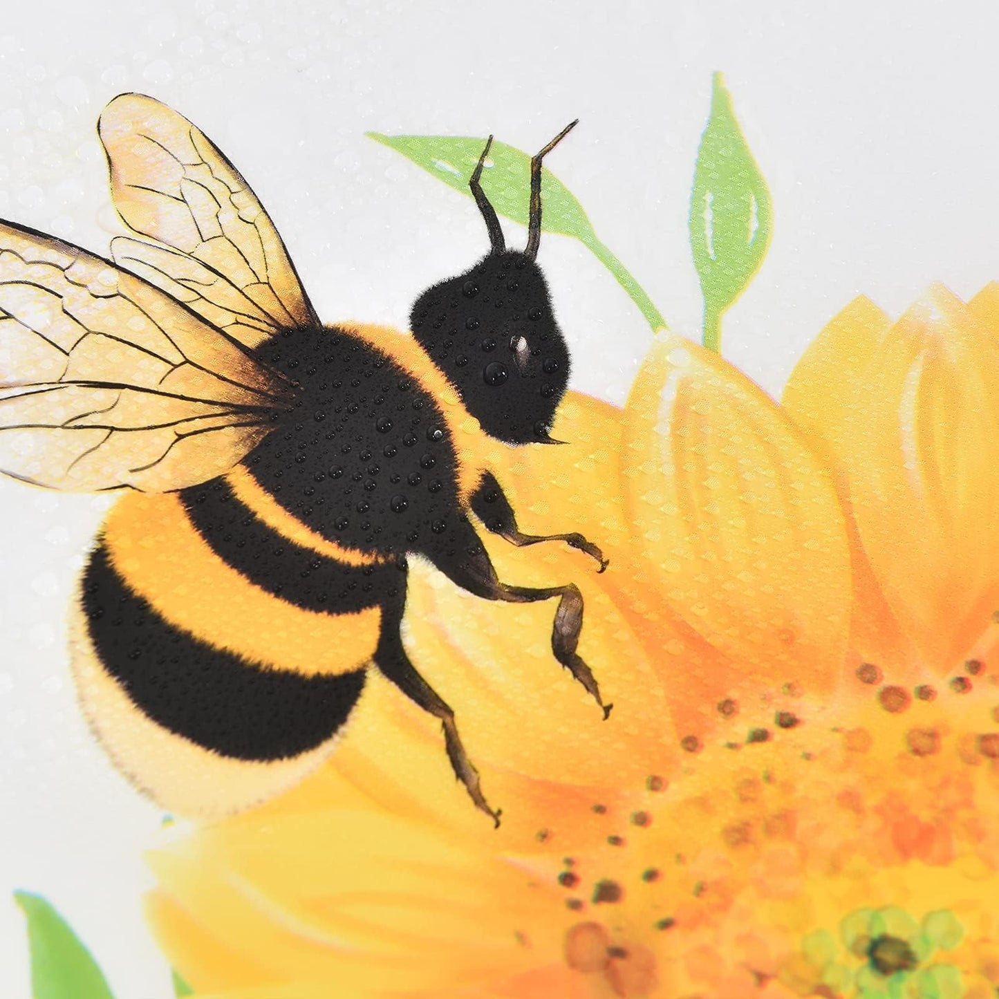 Wernnsai Bee Party Tablecloth - 2 Pack 108'' X 54'' Bee Birthday Party Supplies For Kids Girls B-Day Baby Shower Bumblebee Themed Party Decoration Large Plastic Disposable Table Cover