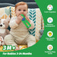 Fu Store 1 Pack Green Silicone Teething Toys For Infant Toddler Remote Control Shape Teethers For Babies Chew Toys, Relief Sooth