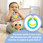 Lamaze Arty Says Cheese Clip On Stroller Toy - Baby Sensory Toys With Crinkle And Squeak Sounds - Includes Clip For On-The-Go Stroller Or Car Seat Play - Ages 0 Months And Up