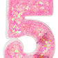 FAMGift Birthday Candles - Number 5 Candle, Butterfly Birthday Candles for Cake, Birthday Party Decorations, Theme Party Supplie