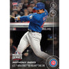 Mlb Chicago Cubs Anthony Rizzo #633 2016 Topps Now Trading Card