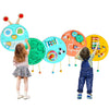 Wall Activity Panels Busy Board: Caterpillar Montessori Sensory Toys for Toddlers - Learning Activity Center Children's Daycare 