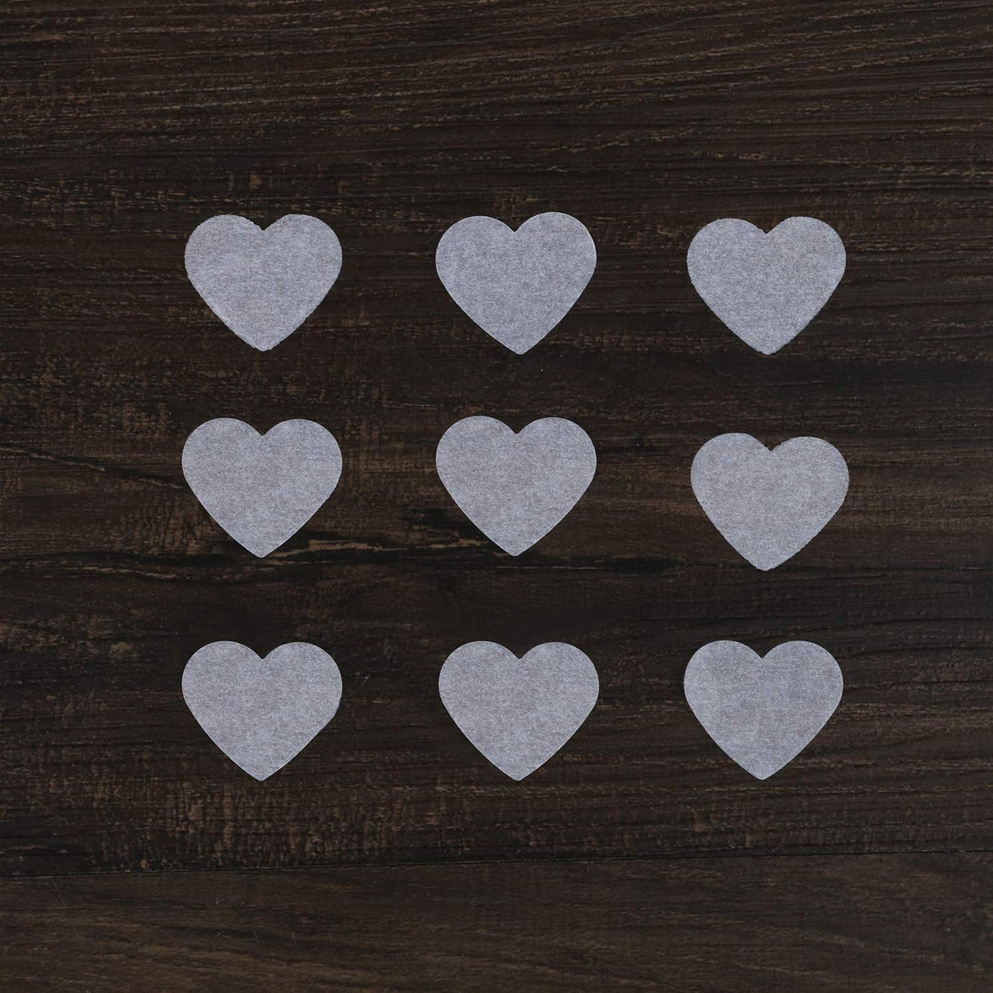 BATTIFE 7.1 Oz White Heart Shaped Confetti, 25000Pcs Tissue Paper, Table Confetti for Wedding Celebrations Party, 200 Gram