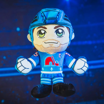 Bleacher Creatures Quebec Nordiques Joe Sakic 8'' Nhl Kuricha Sitting Plush - Soft Chibi Inspired Nhl Superstar