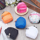 GORGECRAFT 6 Styles Mini Doll Backpack Miniatures House Backpack Doll Zipper School Bags Keys Purse for Dolls Accessories Costume Ornament Photography Props Black White Orange Blue Khaki Gifts
