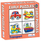 CreativeS Early Puzzles Step 1 Transport Puzzles | Educational Games | PreSchool Learning Knowledge Of Transport (Car, Aeropl
