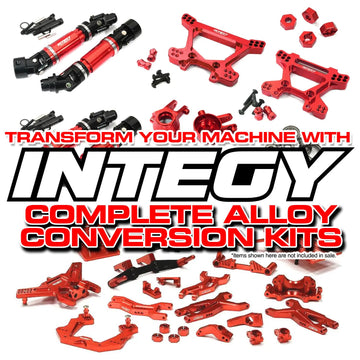 Integy RC Model T7988 Universal Drive Shaft Set for Traxxas 1/10 Stampede 2WD, Rustler 2WD XL5 & VXL