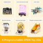 Makeblock Nextmaker 6 In 1 Stem Kits, Coding Robot Kits For Kids 8-12, Free Online Coding Courses, Music And Led Light, Programmable Coding Toys, Educational Stem Toys Gift For Kids