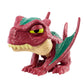 Jurassic World Dimorphodon Figure - Snap Squad Attitudes, Red Plastic, Model 0194735004522