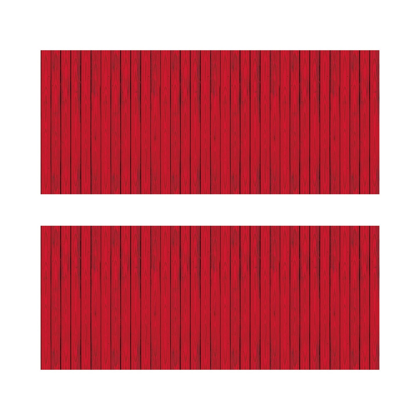 Red Barn Siding Backdrop Party Accessory Pack of 2