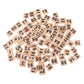 100Pcs 1-100 Wooden Number Tiles Number Cube Blocks For Wedding Party Decoration