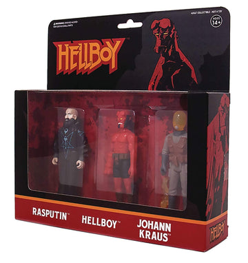 Super 7 Hellboy Reaction Action Figures 3 Pack B