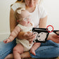 The Original High Contrast Montessori Flashcards For Baby With Stroller Clip By Genius Baby Toys