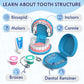 Lehoo Castle Doctor Kit for Toddlers 3-5, Kids Dentist Play Set, Toys for 3 4+ Year Old Girls, Pretend Play for Toddlers 2-4, Ki