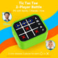 Niufuntek Rechargeable Tic Tac Toe Game Box with 5 Fun Brain Memory Games, Electronic Touchscreen Handheld Game, Portable Digita