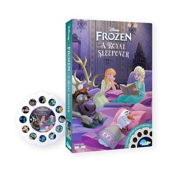 Moonlite Storybook Reels For Flashlight Projector, Kids Toddler | Frozen Royal Sleepover | Single Reel Pack Story For 12 Months