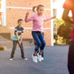 Elcoho 48 Packs Kids Jump Rope Set 7.3 Feet Adjustable Skipping Rope Colorful Kids Outdoor Jump Ropes for Kids Party Favors Outd