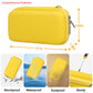 Elonbo Carrying Case for TEBIYOU/ Great Boy/ Beico Handheld Game Console Retro Video Games  Portable Gaming Player Travel Storage Cover  Mini Arcade Electronic Toy Holder Bag  Yellow