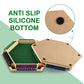 Alangduo Shut The Box Game With 12 Dice, 2-6 Player Shut The Box Table Math Game, Shut The Box Game Wooden, Educational Close The Box Game For Kids, Adults(Multicolour)