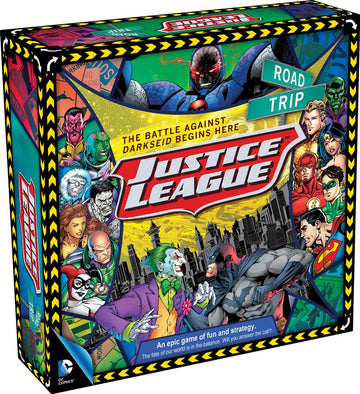 Aquarius Dc Comics Justice League Of America Road Trip Board Game