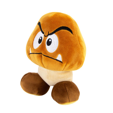 Club Mocchi Mocchi- Super Mario Plush - Goomba Plushie - Squishy Mario Toys - Plush Collectible Mario Figures - Soft Plush Toys