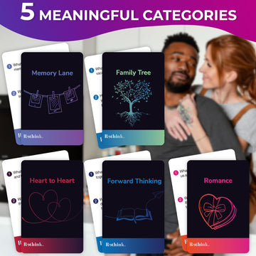 Quokka Conversation Cards Game - Couples Edition | Premium Version | Relationship Connection - Great Board Game For Married Husband & Wife