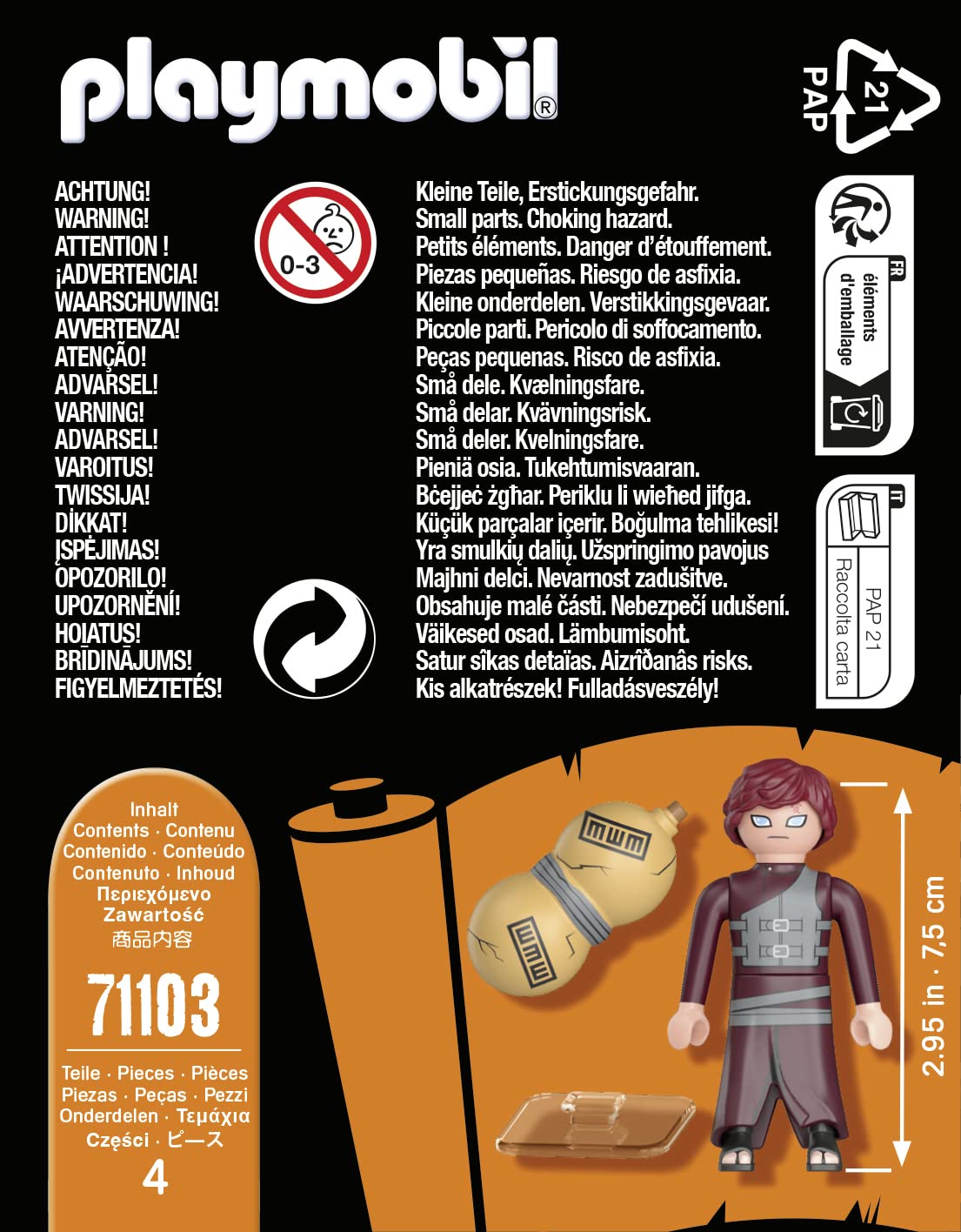 Playmobil Naruto Gaara