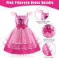 Wyb Girls Costume Dress Cosplay Dress Birthday Party Movie Dress Up For 4-10 Years Kids Outfits (4-5Y)