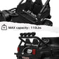 NEWQIDA 24V 2 Seater Ride on Car w/Remote Control 4wd Kids Electric Vehicles Ride on Toys Car, EVA Tires Wheels, 20'' Spacious S