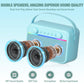 Kids Karaoke Machine Toys, Portable Bluetooth Speaker With Wireless Microphone, Stereo Sound Enhanced Bass, Kids Christmas Birth