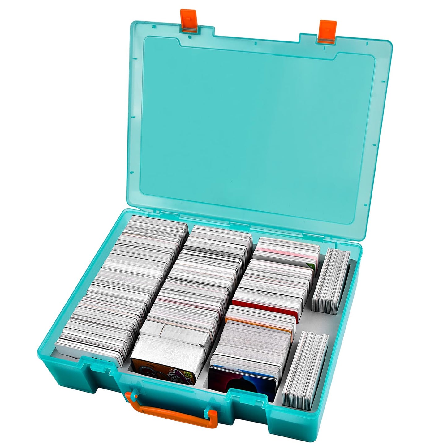 Alkoo 2200+ Card Case Holder, For C.A.H For Mtg Deck Box Organizer, Storage Compatible With Cards Against Humanity For Magic The Gathering For Yugioh For Topps Baseball For Taco Cat Goat Cheese Pizza
