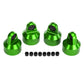 Traxxas Anodized-Aluminum GTX Shock Caps Accessories/Tools, Green