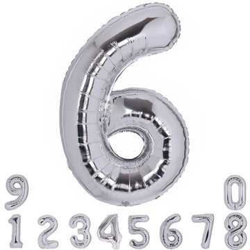 40 Inch Number 26 Balloon Silver Jumbo Giant Big Large Number 26 Foil Mylar Silver Balloons 62Th Birthday Party Anniversary Deco