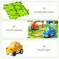 Temi 64 Pieces Puzzle Race Tracks Car Set Toys For Kids Ages 3-5 - Toddler Toys Gifts For 3 4 5 Year Old Boys, Puzzle Tracks Car Toys For Boys Ages 3-5 4-6, 3 4 5 6 Year Old Boys Birthday Gifts