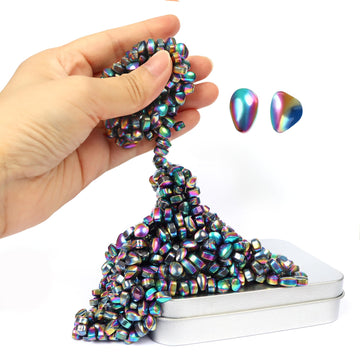 Ferrite Putty Over 500 Colorful Weak Magnetic Ferrite Stones Fidget Toys Office Desk Toys For Adults